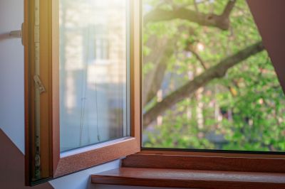 Modern Casement Windows on a Home